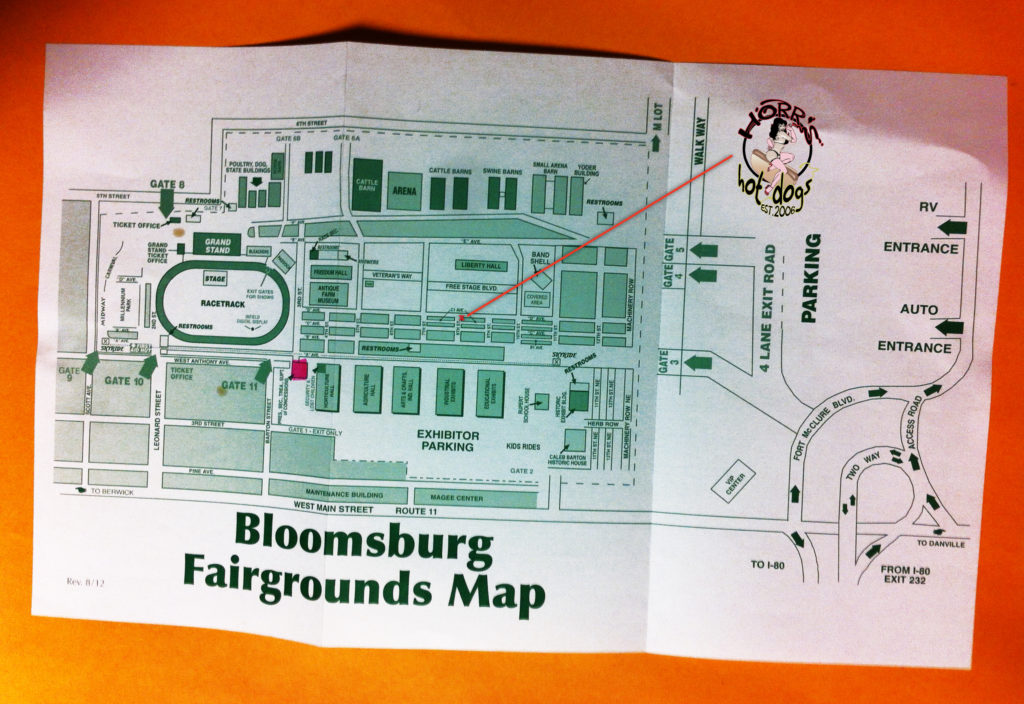 Bloomsburg Fair Concert Seating Chart